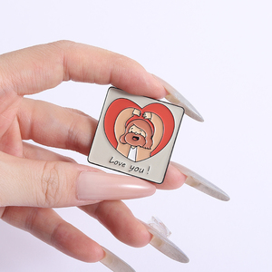 Dessin animé jésus t'aime épingles en émail écoutez <span class=keywords><strong>je</strong></span> <span class=keywords><strong>crois</strong></span> en vous continuez mon enfant broches revers insigne bijoux cadeaux pour les croyants - Product Image 4