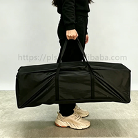 Support de toile de fond portable 3x3 en plastique, léger et écologique, pour exposition et promotion d'événements