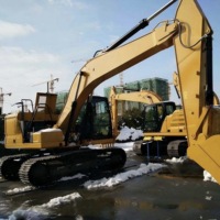 Excavatrice sur chenilles 320GC de 20 tonnes avec godet de 1m³ et moteur importé, certifiée CE, prête pour l'agriculture et la construction - En promotion
