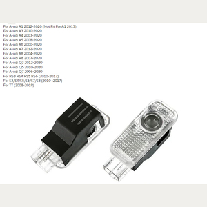 Lumières de bienvenue de porte de voiture à LED pour <span class=keywords><strong>Audi</strong></span> Lampe de projecteur pour <span class=keywords><strong>A1</strong></span> A3 8P 8V A4 A5 A6 A7 A8 Q3 Q5 Q7 Q8 <span class=keywords><strong>Sline</strong></span> TT - Product Image 3