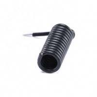 10 pièces antenne spirale en caoutchouc noir 315MHZ 433MHZ antenne à ressort Wifi réception transmission Module de télécommande antennes RF