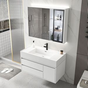 Armoire de toilette murale résistante à l'eau, certifiée CE, écologique, durable, à prix abordable, garantie 3 ans, directement de l'usine - Product Image 1