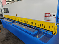 Cisaille hydraulique CNC automatique E21S contrôlée par PLC pour la découpe de tôles en acier inoxydable