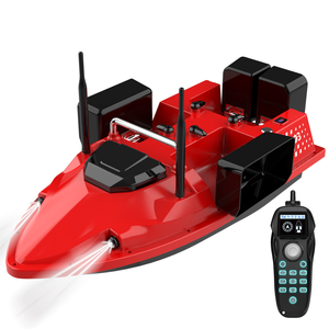 Flytec V803 500M 3KG charge 4 trémies RC carpe pêche appât bateau avec écran couleur contrôleur 2 vitesses double puissance chalutier de pêche - Product Image 1