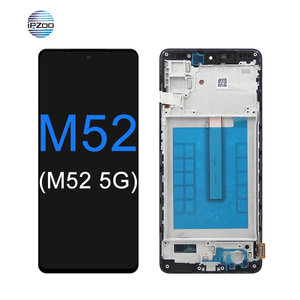 Teléfono móvil Lcd para Samsung <span class=keywords><strong>M52</strong></span> 5G pantalla Lcd para Samsung <span class=keywords><strong>M52</strong></span> 5G Lcd OLED reemplazo para Samsung <span class=keywords><strong>M52</strong></span> pantalla con marco - Product Image 1