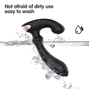 Masajeador de Próstata Vibrador con Control Remoto de Silicona, Tapón Anal, Herramientas de Masaje de Próstata, Tratamiento de Próstata para Hombres - Product Image 6