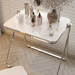 <span class=keywords><strong>Tavolo</strong></span> Pieghevole <span class=keywords><strong>da</strong></span> Caffè <span class=keywords><strong>e</strong></span> <span class=keywords><strong>Giardino</strong></span>, Arredamento in Acrilico, Set Moderno <span class=keywords><strong>e</strong></span> Lussuoso con <span class=keywords><strong>Sedie</strong></span> in Metallo <span class=keywords><strong>e</strong></span> Plastica, Tavoli Pieghevoli <span class=keywords><strong>da</strong></span> Esterno - Product Image 2