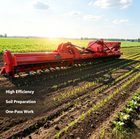 Implemento Agrícola 1JS-280, Rotocultivador, Triturador de Arrozales, Cultivador para Preparación de Campos de Arroz