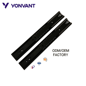 3 lần mở rộng đầy đủ dưới gắn kết điện mạ 35kg 45kg thép bóng mang đệm duy nhất mùa xuân Ngăn kéo trượt - Product Image 5