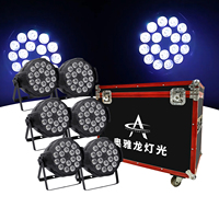 Projecteurs LED Par 18*10W, contrôle DMX512, indice de protection IP33, éclairage de scène pour discothèque, bar, club