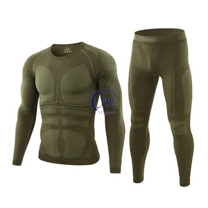 Wholesale Customize LOGO Winter Outdoor Long Johns Thermal Underwear For Men