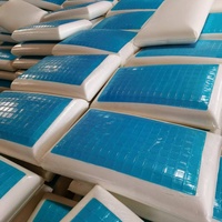 Kühlendes Gel-Medizinkissen zur Nackenschmerzlinderung – Ergonomisches Design, Gel-gefüllter Memory-Schaum, umweltfreundlich, Anti-Schnarch, hypoallergen, langsam rückfedernd