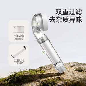 Beans Filter Shower Head Universal Portable With Cartridge For Bathing - Product Image 5