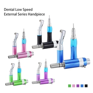 Affascinante pezzo dentale a bassa velocità contrangolo a mano a spruzzo esterno a bassa velocità del motore ad aria a bassa velocità handpiece <span class=keywords><strong>4</strong></span> fori 2 fori - Product Image 6