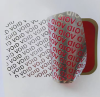 Autocollants holographiques anti-contrefaçon en PET - Étiquettes d'identification personnalisées imprimées en 3D ou 2D - Emballage d'origine