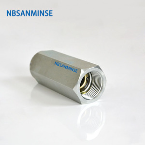 วาล์วเช็ค Nbsanminse ขนาด 1/4 นิ้ว วาล์วบอลเหล็กกล้าคาร์บอน สำหรับงานอนุรักษ์น้ำ - Product Image 1