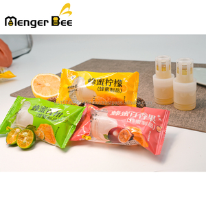 Menger Bee Food Grade PET Plastic Honey Bottle <b>Cap</b> with Easy Open End Portable Design for Honey & Water Bottles 36g Capacity - Product Image 5