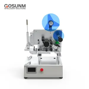 Полуавтоматическая этикетка Gosunm нового дизайна, Высококачественная высокоточная машина для плоских этикеток