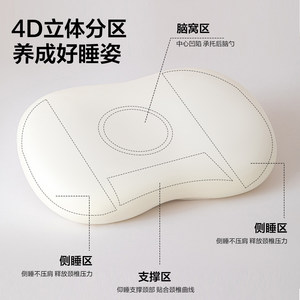 Almohada de espuma viscoelástica para niños, forma de alienígena, firmeza media, para soporte cervical, uso en dormitorio - Product Image 2