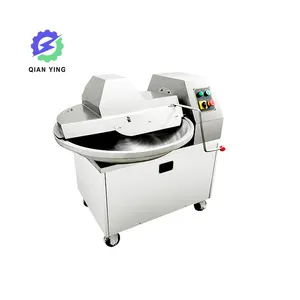 CE Iso Certificated Commercial 40L Bowl Cutter Meat Blades Stainless Steel Bowl Cutter Mixer Meat Bowl Cutter 80L