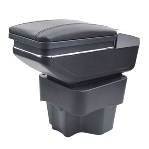 Vtear para <span class=keywords><strong>KIA</strong></span> K2 <span class=keywords><strong>RIO</strong></span> 3 reposabrazos caja tienda central caja de contenido con copa titular productos <span class=keywords><strong>interior</strong></span> del coche-estilo de accesorios 2011-2016 - Product Image 1