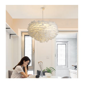 Iluminación colgante de lujo Loft cocina comedor candelabro 2022 gran oferta contemporáneo nórdico nuevo diseño Led pluma dormitorio <span class=keywords><strong>90</strong></span> - Product Image 1