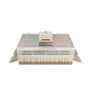 43*28*24 cm Plastique Usine <span class=keywords><strong>Vente</strong></span> Directe Racing Pigeon Transport Cage Accessoires pour <span class=keywords><strong>Pigeons</strong></span> Transporteurs - Product Image 4
