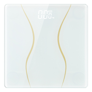 Balance de salle de bain numérique à <span class=keywords><strong>affichage</strong></span> LED, personnelle, 180 kg, 396 lb, verre trempé de 6 mm, OEM - Product Image 2