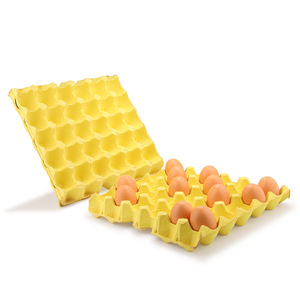 Cajas Cuadradas de Pulpa Biodegradable y Ecológica para Huevos y Cajas de Cartón, Embalaje Resistente a Impactos para la Industria Alimentaria, Granjas y Supermercados - Product Image 6