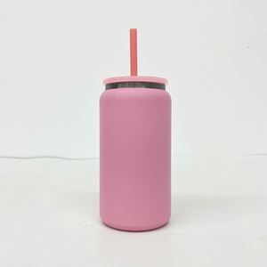Vaso Térmico de Doble Pared, Mantiene Bebidas Frías y Calientes, 16 oz, Acero Inoxidable, Recubrimiento Negro, con Pajitas de Plástico Transparente - Product Image 4