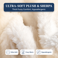 Ensemble de couettes en peluche de luxe doux double face de qualité supérieure King Size personnalisé en gros pour les hôtels Style simple