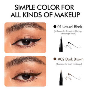 Crayon colle pour <span class=keywords><strong>eye</strong></span>-<span class=keywords><strong>liner</strong></span> liquide minéral longue tenue, waterproof, noir, brun foncé, logo personnalisé, OEM, certifié MSDS, best-seller - Product Image 3