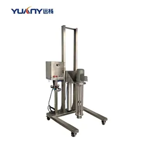 Glue Car Wax Automatic Grease Putty Mixing Machine Disperser Homogenizer Lifting Type Marble Homogenizer Pump High Shear Pump