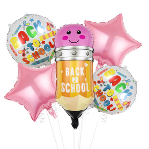 Nouvel Arrivage : Ensemble de Ballons en Aluminium <span class=keywords><strong>pour</strong></span> <span class=keywords><strong>la</strong></span> Rentrée <span class=keywords><strong>Scolaire</strong></span>, Cérémonie d'Ouverture, Décoration de Salle de Classe et de <span class=keywords><strong>Maternelle</strong></span>, Fête - Product Image 3