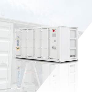 Conteneur de stockage de batteries lithium-ion Renepoly 5016 kWh pour systèmes d'énergie solaire LiFePO4 BESS refroidi par liquide pour micro-réseaux industriels - Product Image 1