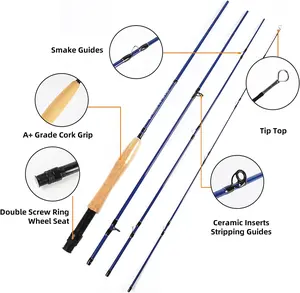5 piece fly rod, 5 piece fly rod Suppliers and Manufacturers at