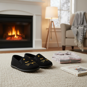 Zapatos OZKIZ Coreanos Cómodos Tipo Slip-on para Niñas de 2 a 7 Años, Moda de Invierno, Punta Cerrada, Suaves, Venta al Por Mayor - Product Image 3