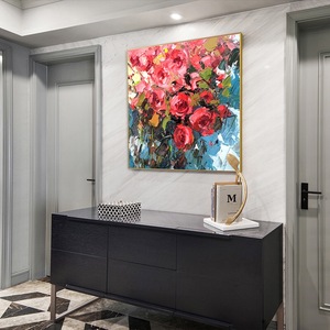 Tranh sơn dầu phong cảnh mùa xuân hoa nhiều màu sắc bán chạy trên Tiktok với giá rẻ - Product Image 5