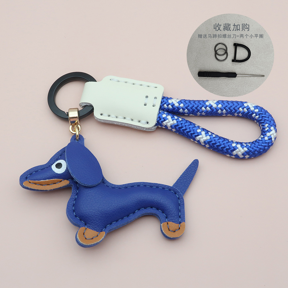 royal blue puppy (comes with 2 small flat rings + d buckle)