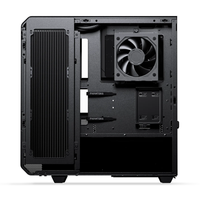 Casing PC Gaming Phanteks EX5-MAX ATX dengan Layar LCD 6 inci & Pendingin AIO 360 Terintegrasi, Desain Aliran Udara Terpisah, Chassis Komputer ATX