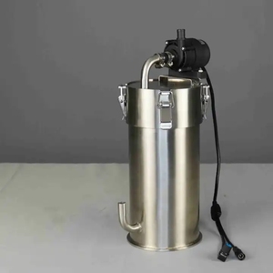 블랙 수족관 식물 탱크 여과 스테인리스 스틸 캐니스터 필터 어항용 - Product Image 3
