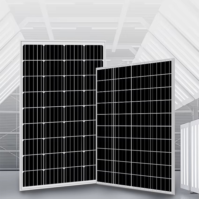 360W-380W PERC Monocrystalline Solar Panels Half Cell 380W Max. Power 22% Efficiency CE for for Home Glass Front Cover OEM