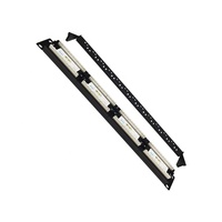 Harga pabrik kabel Lan 10 inci Cat6 24 Port Panel Patch RJ45 Cat6 UTP Panel Patch 24 Port