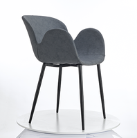 Chaise de salon en cuir PU de Style moderne, nouveau, mobilier de loisir, personnalisé, de haute qualité, vente en gros