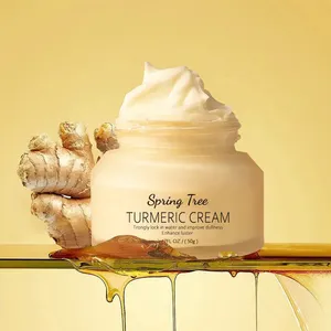 organic vitamin c anti aging moisturizing dark spot remover whitening acne turmeric face cream