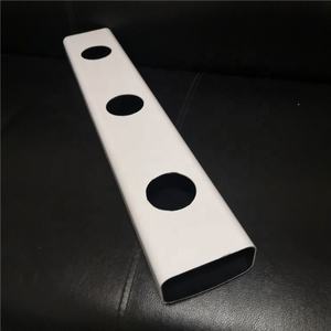 Sistema de tubería de <span class=keywords><strong>PVC</strong></span> hidropónico cuadrado de 90x50mm de alta calidad, interior negro blanco para cultivo de lechuga y exterior, maceta de jardín doméstico - Product Image 2