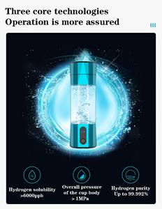 Bouteille Générateur d'Eau Hydrogénée Portable 6000ppb Haute Concentration Technologie SPE PEM pour Voyage en Extérieur Cadeau - Product Image 4