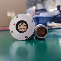Compatible avec la prise d'aviation originale série B 4B5, connecteur coaxial, connecteur vidéo, prise de disque, prise fixe sous vide