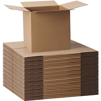 Cajas de Envío Corrugadas Ecológicas, Cajas de Cartón Marrón Resistentes para Embalaje y Envío de Comercio Electrónico