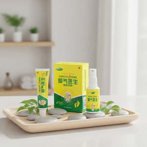 <span class=keywords><strong>Spray</strong></span> <span class=keywords><strong>Deodorante</strong></span> Antifungino a Base di Erbe per Piedi d'Atleta con Crema per Piedi, <span class=keywords><strong>Spray</strong></span> e Balsamo Lenitivi, Set per la Cura Quotidiana dei Piedi - Product Image 3